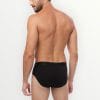 Μινέρβα Mengear 90-20521 Ανδρικά Σλιπ με Εξωτερικό Λάστιχο σε Μαύρο Χρώμα - Σετ 2 Τεμαχίων