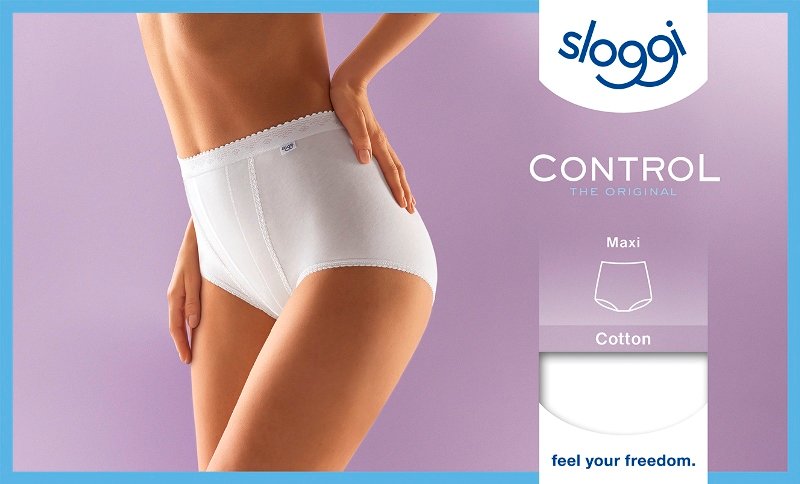 Σλιπάκι Sloggi Control Maxi Λευκό 10005203-0003 - Image 5