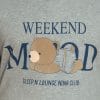 Πιτζάμα Βαμβακερή Nina Club Γκρι Μελανζέ/Μπλε (144-24)