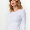 Μινέρβα Fimelle Μακρυμάνικο Φανελάκι Modal Λευκό (90-91720)