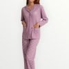 Γυναικεία Πιτζάμα Lydia Creations Λιλά (23573)