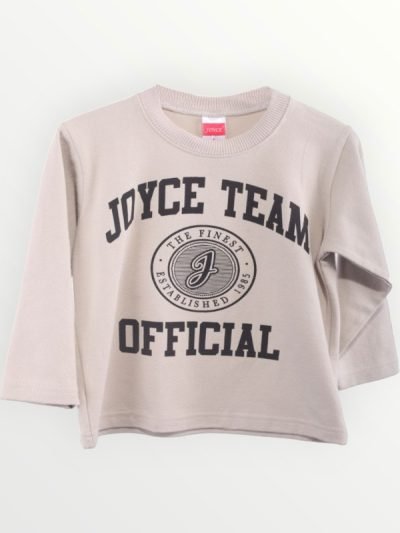 Μπλούζα Βαμβακερή Joyce Μπεζ (2362505)