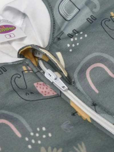 Υπνόσακος Tender Χειμωνιάτικος Classic 2.5 Tog Elephants Λαδί (2551-1)