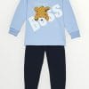 Πιτζάμα Βαμβακερή Pretty Baby Σιέλ/Μαρίν (68182)
