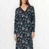 Νυχτικό Βαμβακερό Μινέρβα Πετρόλ Floral (90-52419)