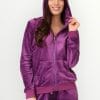 Γυναικείο Σετ Homewear Βελουτέ Lydia Creations Μωβ (23632)