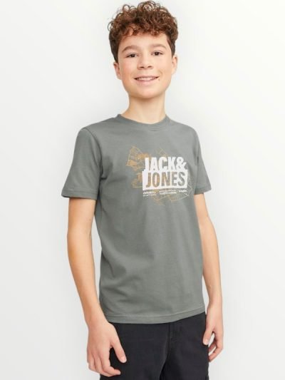 Μπλούζα Βαμβακερή Jack & Jones Λαδί (12254186)