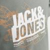 Μπλούζα Βαμβακερή Jack & Jones Λαδί (12254186)