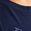 Μπλούζα Βαμβακερή Jack & Jones Μαρίν (12254186)