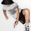 Σετ Βερμούδα Hashtag Γκρι Μελανζέ/Μαύρο (242832)