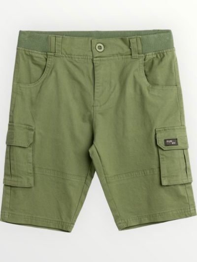 Βερμούδα Σταθερή Cargo Funky Λαδί (124-113100-2)