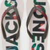Jack & Jones Σαγιονάρες Flip Flops Εκρού/Λαδί (12236507)