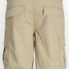 Βερμούδα Υφασμάτινη Cargo Jack & Jones Μπεζ (12254171)