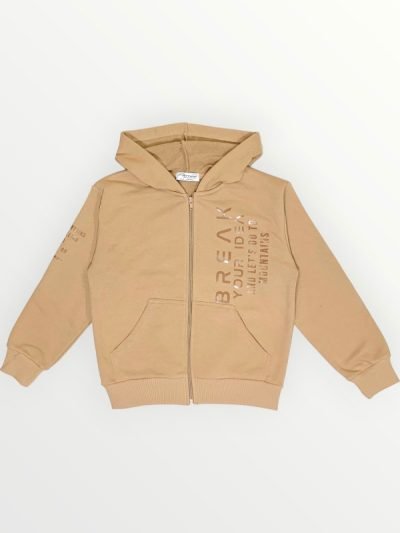 Ζακέτα Αχνούδιαστη Action Sportswear Μπεζ (22410061)