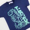 Σετ Βερμούδα Action Sportswear Μπλε/Λαδί (22420011)