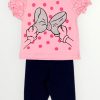 Σετ Κολάν Action Sportswear Ροζ/Μαύρο (22440063)