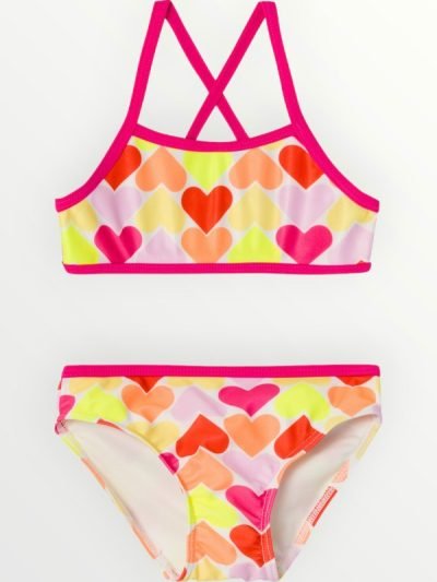 Μαγιό Bikini Name It Bright White Hearts (13225775)