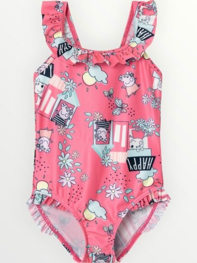 Μαγιό Ολόσωμο Name It Peppa Pig Φουξ Fluo (13226915)