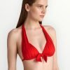 Blu4u Τρίγωνο Bikini Top ‘Fashion Solids’ Cup B Κόκκινο (24366084)