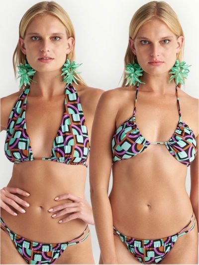 Blu4u Bikini Top ‘Trivia’ Διπλής Όψης Πολυμορφικό Εμπριμέ (24366361)