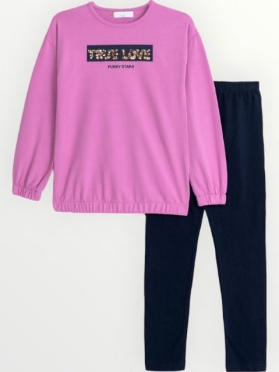 Σετ Κολάν Funky Barbie Pink/Μπλε (225-521106-1)