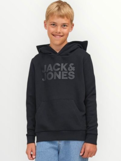 Μπλούζα Φούτερ Jack & Jones Μαύρο (12152841)