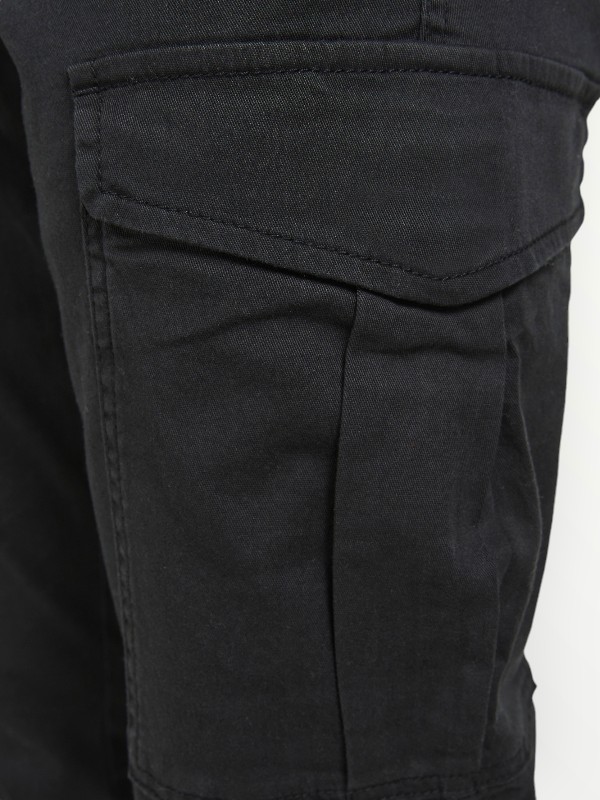 Παντελόνι Cargo Τζιν Jack & Jones Μαύρο (12233615)