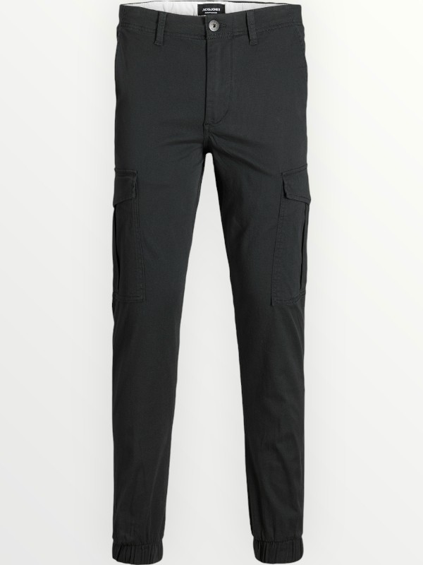 Παντελόνι Cargo Τζιν Jack & Jones Μαύρο (12233615)