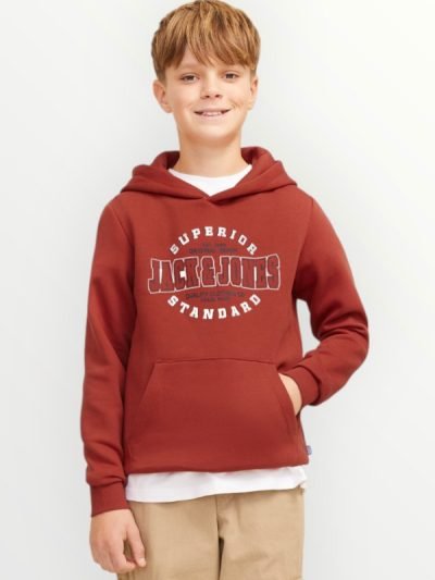 Μπλούζα Φούτερ Jack & Jones Κεραμιδί (12258823)