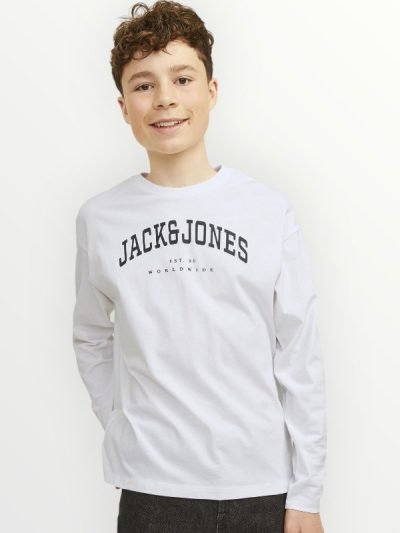 Μπλούζα Βαμβακερή Jack & Jones Λευκό (12258928)