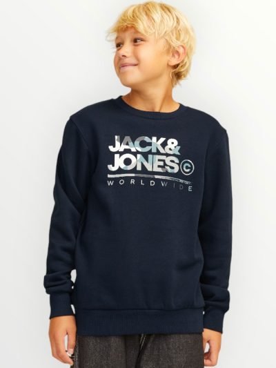 Μπλούζα Φούτερ Jack & Jones Μαρίν (12259797)