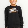 Μπλούζα Φούτερ Jack & Jones Μαύρο (12259797)