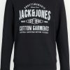 Μπλούζα Φούτερ Αχνούδιαστη Jack & Jones Μαύρο (12259862)