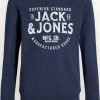 Μπλούζα Φούτερ Αχνούδιαστη Jack & Jones Μαρίν (12259862)
