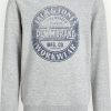 Μπλούζα Φούτερ Αχνούδιαστη Jack & Jones Γκρι Μελανζέ (12259862)