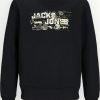 Μπλούζα Φούτερ Jack & Jones Μαύρο (12263379)