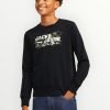 Μπλούζα Φούτερ Jack & Jones Μαύρο (12263379)