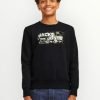 Μπλούζα Φούτερ Jack & Jones Μαύρο (12263379)