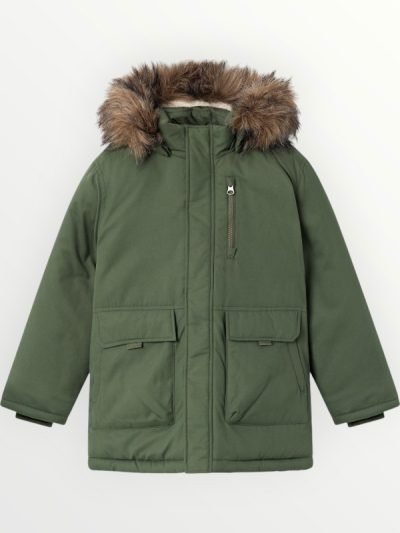 Μπουφάν Parka Name It Χακί (13229423)