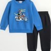 Σετ Φόρμας Funky Riviera Blue/Μαύρο (225-817102-1)