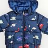 Μπουφάν Funky Μπλε Allover (225-318112-1)