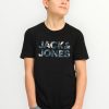 Μπλούζα Βαμβακερή Jack & Jones Μαύρο (12268854)