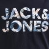 Μπλούζα Βαμβακερή Jack & Jones Μαρίν (12268854)