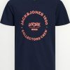 Μπλούζα Βαμβακερή Jack & Jones Μαρίν (12270001)