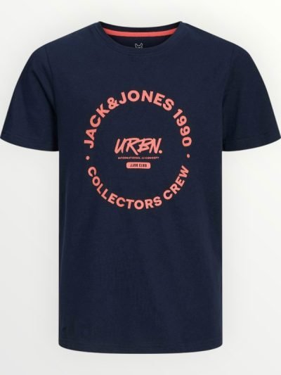 Μπλούζα Βαμβακερή Jack & Jones Μαρίν (12270001)