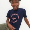 Μπλούζα Βαμβακερή Jack & Jones Μαρίν (12270001)