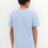 Μπλούζα Βαμβακερή Jack & Jones Σιέλ (12269922)