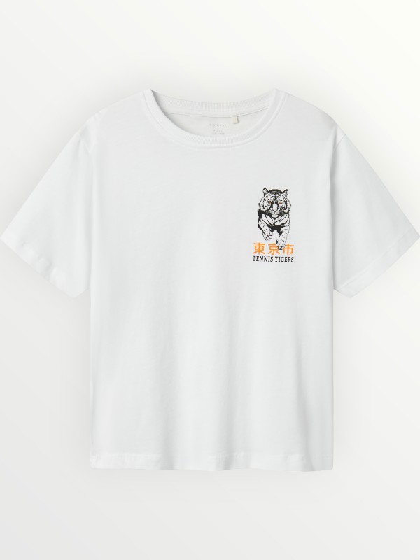 Μπλούζα Βαμβακερή Name It Λευκό (13238096)