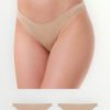 Σλιπ Μινέρβα Fimelle TENCEL™ Modal Χαμηλόμεσο Rio Invisible Μπεζ (90-81321) - Σετ 2 Τεμαχίων
