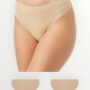 Σλιπ Μινέρβα Fimelle TENCEL™ Modal Brazil Invisible Μπεζ (90-81322) - Σετ 2 Τεμαχίων